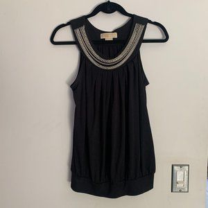 Chains Michael Kors black lightweight top Sm